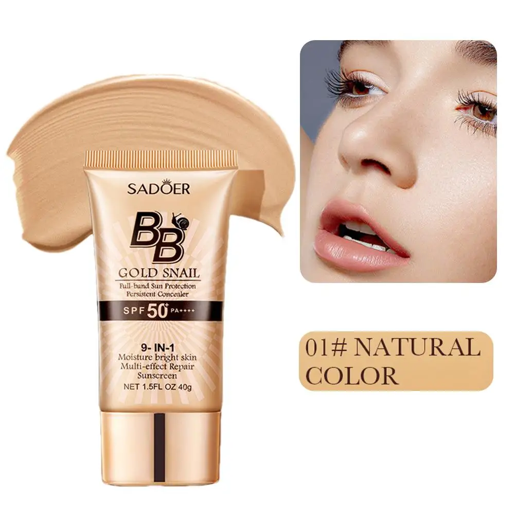 Gold Snail Sunscreen Block SPF50 BB Cream
