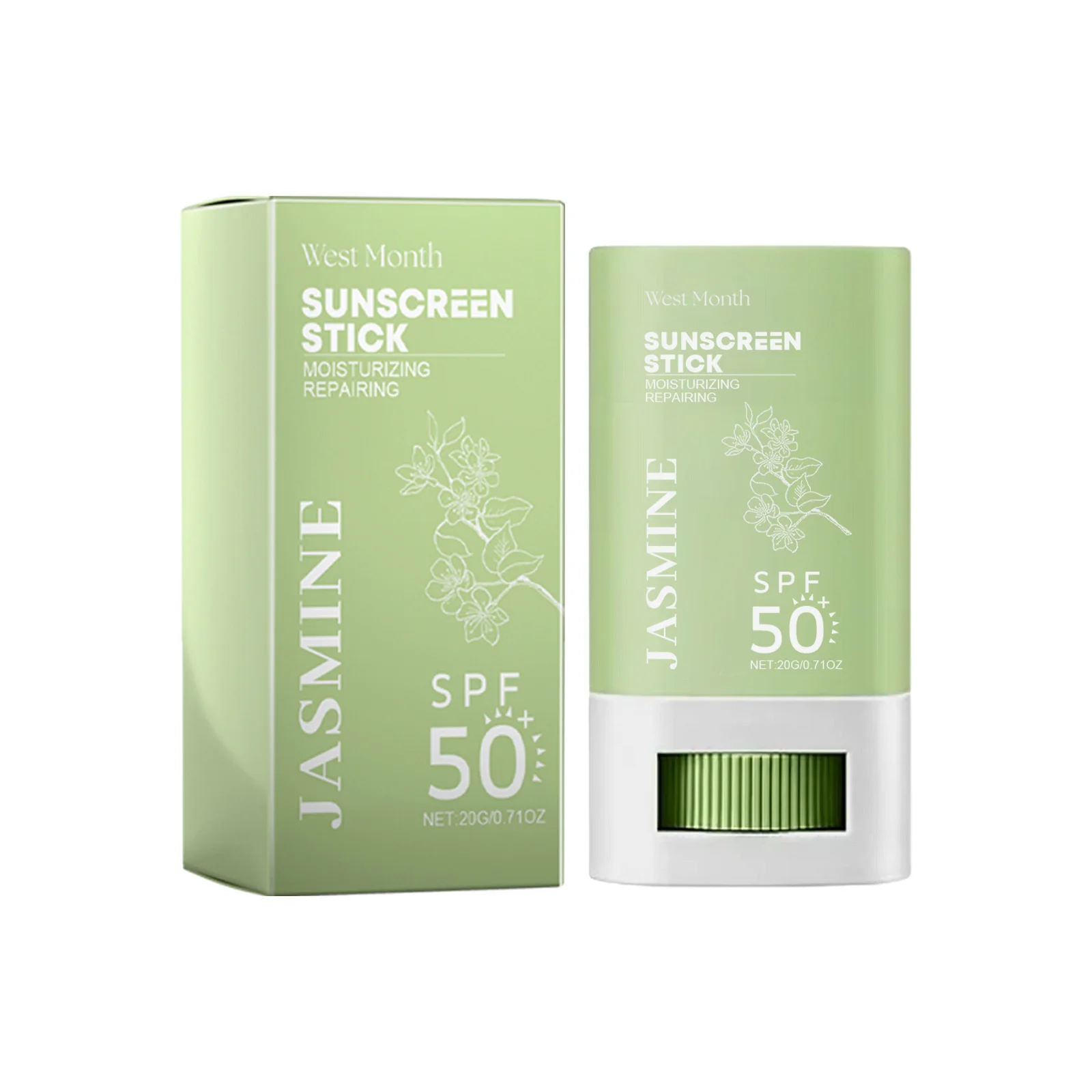 Spf 50+ Sunscreen Stick UV Protective Brightening Waterproof Sweatproof Refreshing Deep Moisturizing Lightweight Sunscreen Stick - Image 9