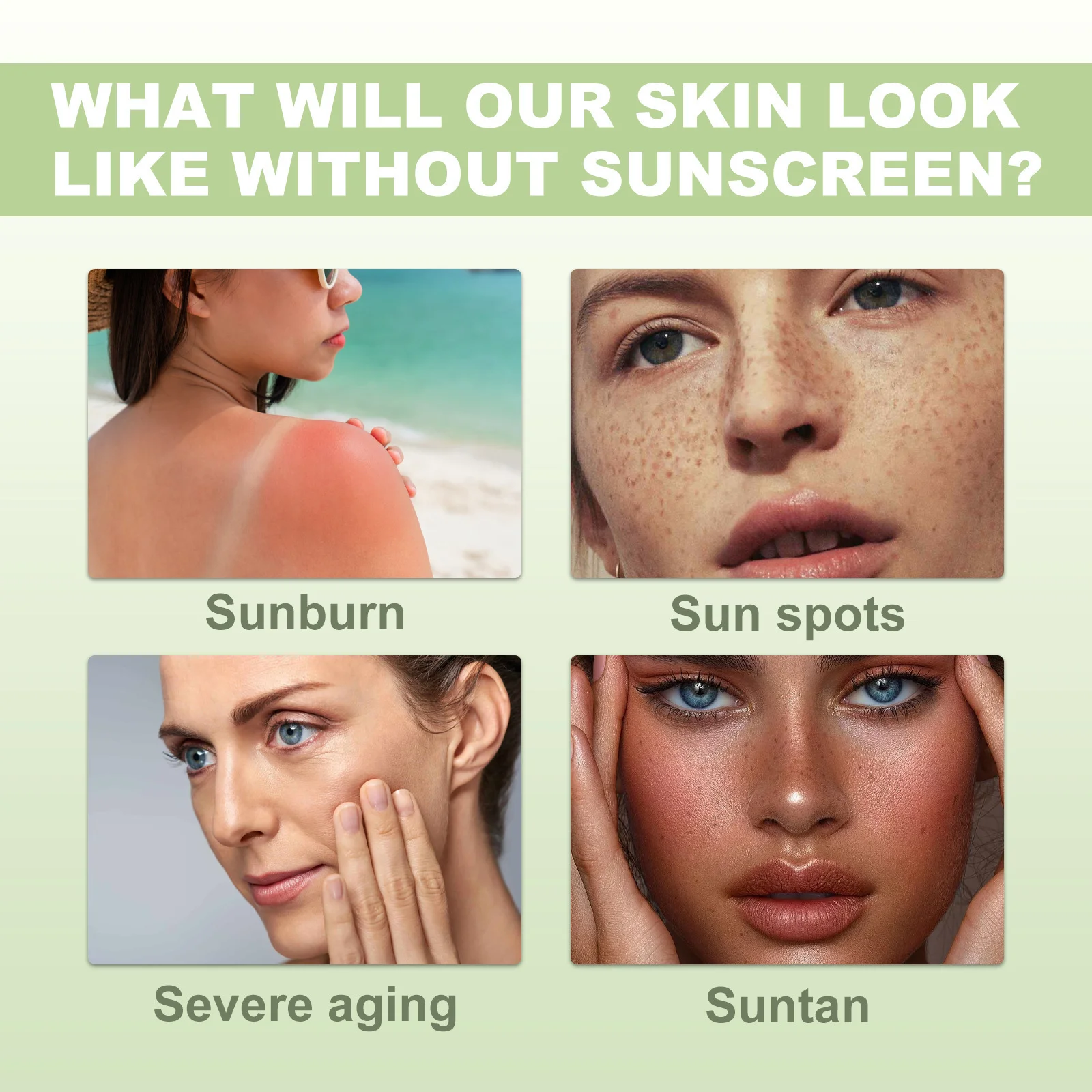 Spf 50+ Sunscreen Stick UV Protective Brightening Waterproof Sweatproof Refreshing Deep Moisturizing Lightweight Sunscreen Stick - Image 3